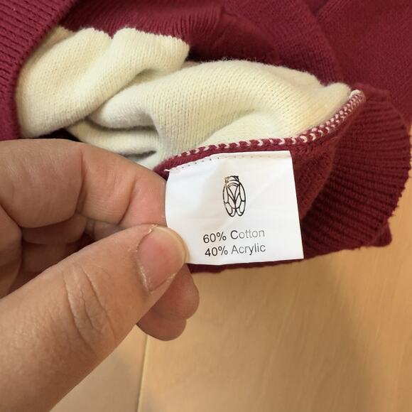 Mississippi State Bulldogs Sweater Small Multicolor Hillflint Pullover Cotton - Picture 6 of 8